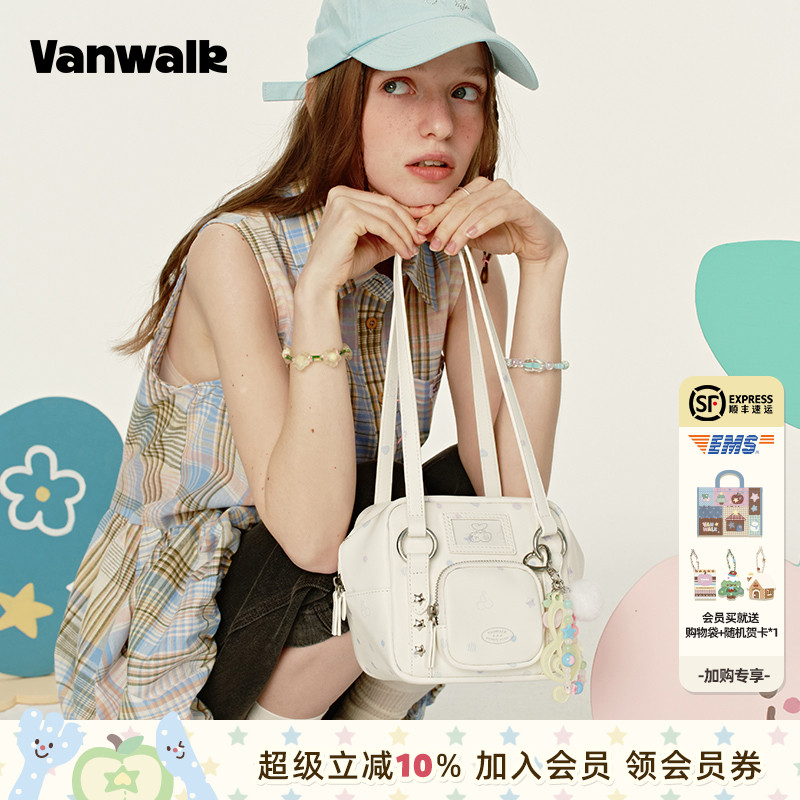 VANWALK/出走精致手提单肩手拎包