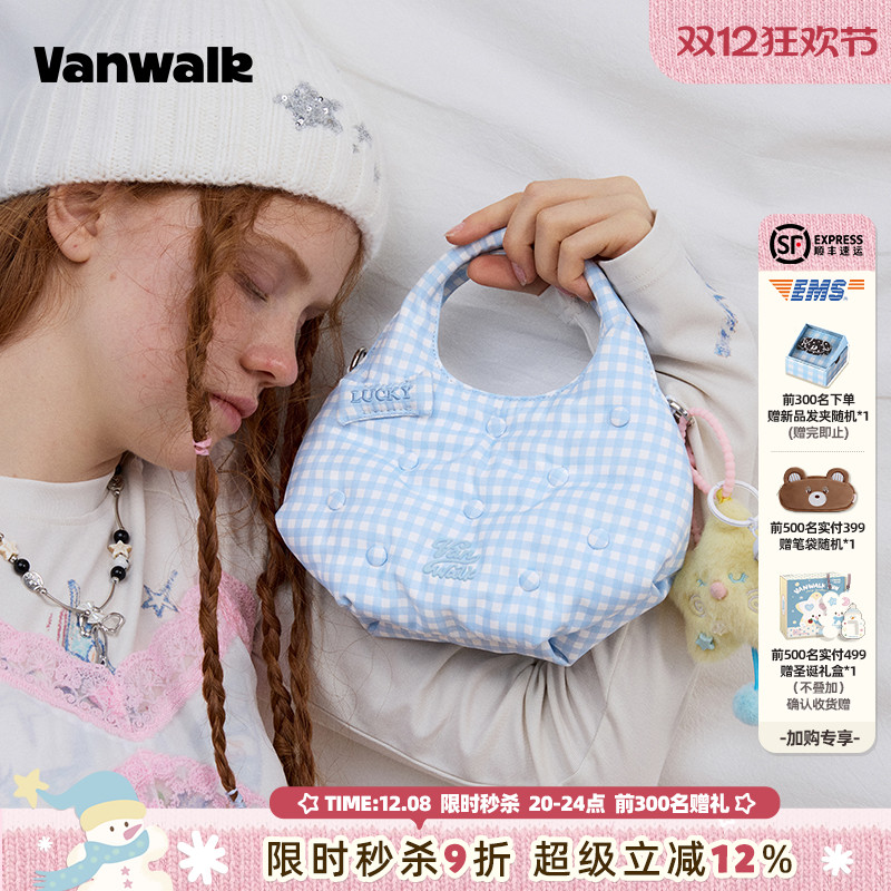 VANWALK/出走逛街休闲单肩斜挎包