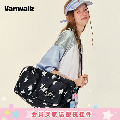 vanwalk/出走斜跨旅行运动健身包