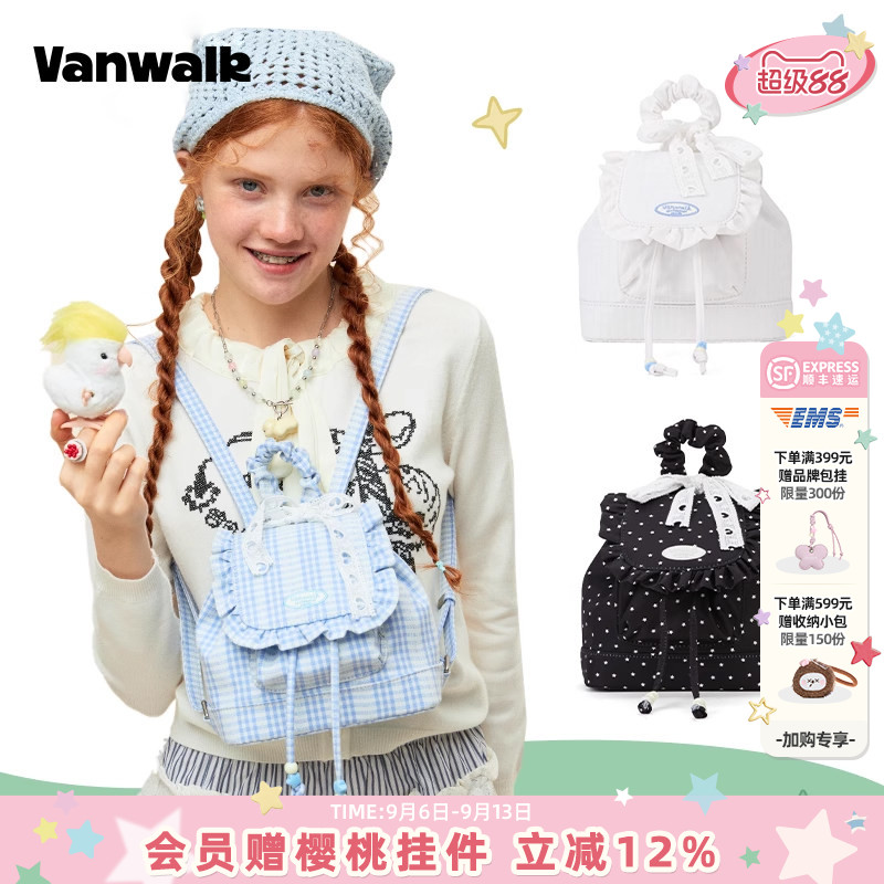 VANWALK/出走少女小型双肩包图片