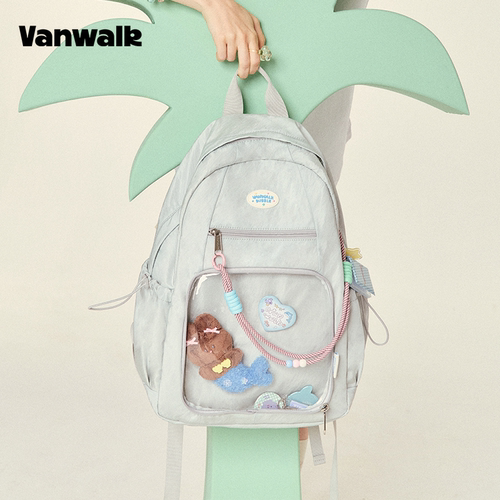 vanwalk/出走个性痛层双肩背包