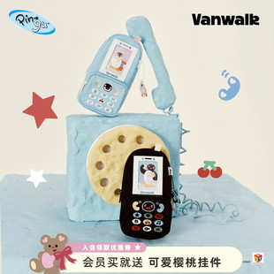 Pingu企鹅学生可爱手机笔袋大容量拉链零钱收纳卡包卡套 VANWALK