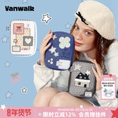 VANWALK 旅行证件护照夹随身卡包 多功能收纳包女款 lucky pony新款