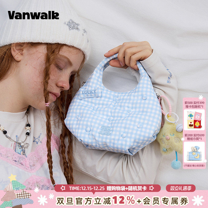 VANWALK/出走逛街休闲单肩斜挎包