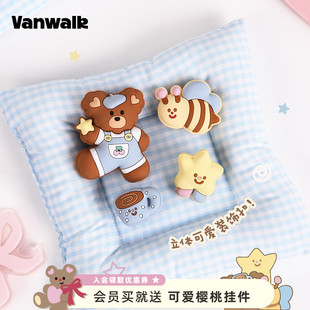 花鞋 VANWALK松果部落 饰品 扣鞋 DIY鞋 包包配件拉牌装 饰扣挂件新款