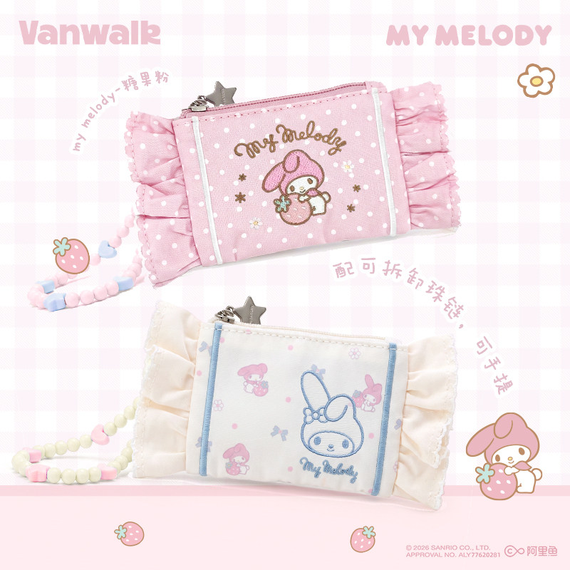 VANWALK拉链多功能零钱卡包女图片