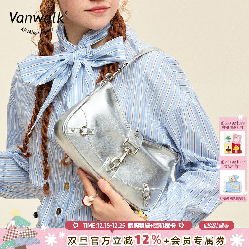 VANWALK/出走ins单肩腋下斜挎包