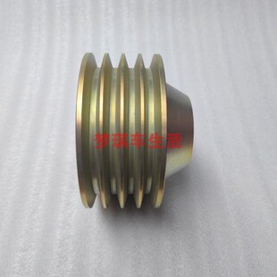 适用于挖机康明斯发动机6BT5.9改装加装二槽三槽四槽曲轴皮带轮