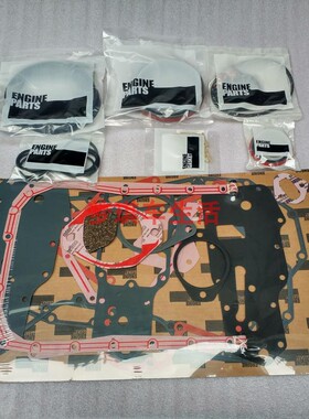 适用于康明斯发动机6BT/6D102上下修理包垫片组件3802376/4089649