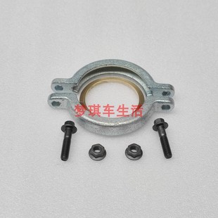 适用于东风康明斯发动机配件4BT6BTISD增压器排气管卡子卡箍铜垫