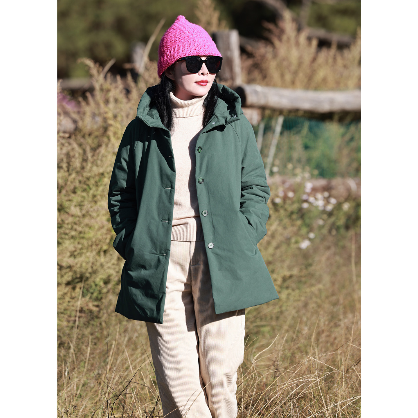 歌谣/十木米原创冬季新款全棉百搭休闲连帽加厚棉服短外套女,女装/女士精品,棉衣/棉服,淘宝优惠券,粉丝福利购,淘宝优惠卷