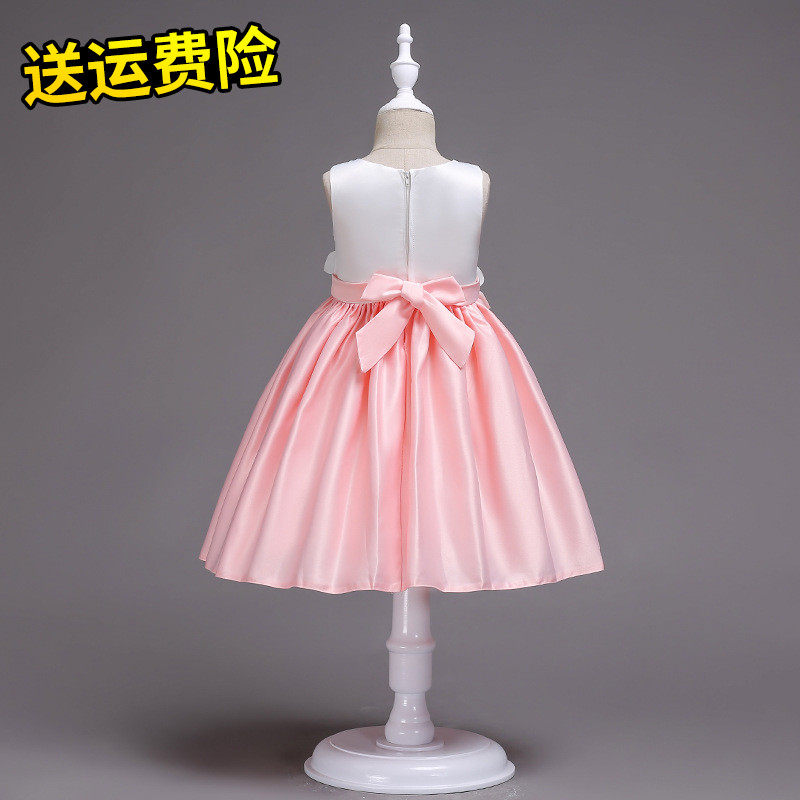 公主裙儿童礼服主持人连衣裙女孩10公主礼服12岁女孩子六一舞台裙