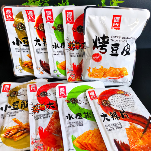 源氏大辣片小豆筋散装