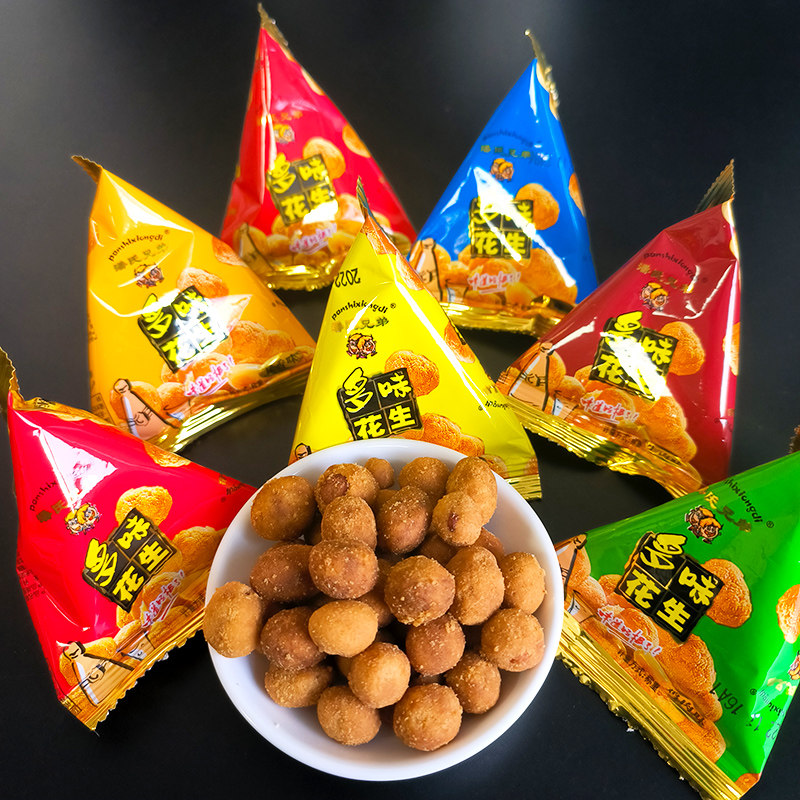 潘氏兄弟多味花生500g花生米小包装休闲零食炒货花生豆怪味解馋