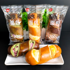 马丁碱水球面包散称碱水棒面包海盐香芋芝士味夹心巧克力味小面包
