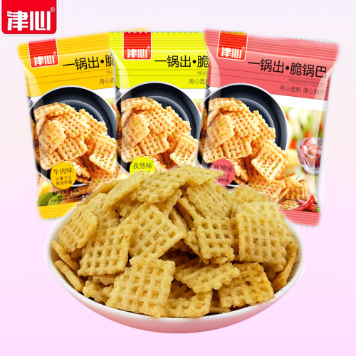 天津锅巴500g孜然牛肉味散装混搭