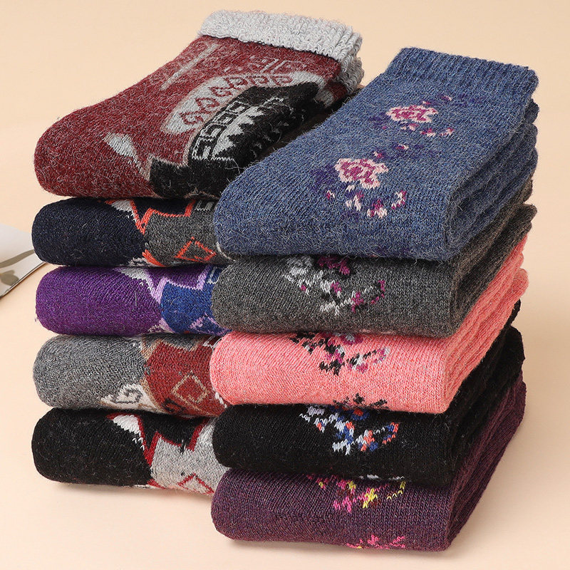 老人保暖厚袜袜子女羊毛袜奶奶加厚加绒冬季妈妈松口秋冬中老年人,女士内衣/男士内衣/家居服,中筒袜,淘宝优惠券,粉丝福利购,淘宝优惠卷