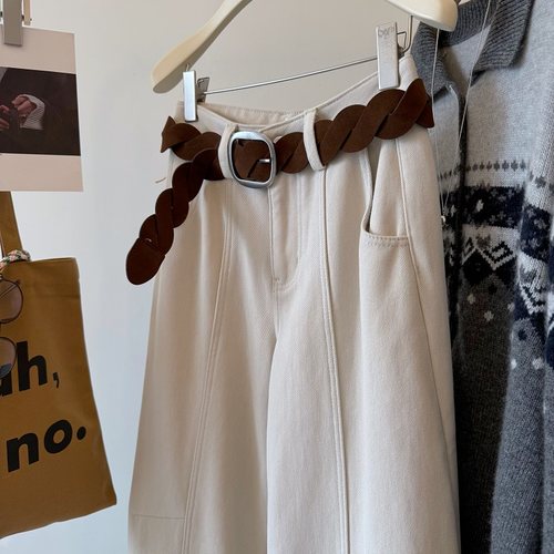 梨形最爱显瘦遮跨加绒休闲裤长裤