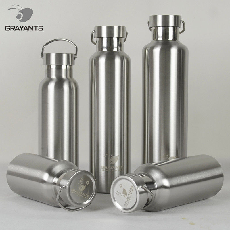 grayants304 Stainless steel Big mouth vacuum heat preservation Cold Sport Bottle outdoors Water cup Water bottle High-capacityin the Outdoor/Mountaineer/Camping/Travel Goods , Drinking utensils/Water container , Kettle  category - from Buy2taobao.com to provide professional Taobao agent buy service