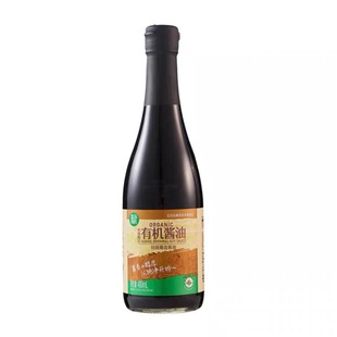 厨房调味料酱油无添加特级酱油 480ml瓶装 盒马有机酱油 木桶酿造