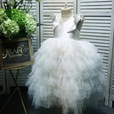 公主裙周岁生日宴花童轻奢洋气