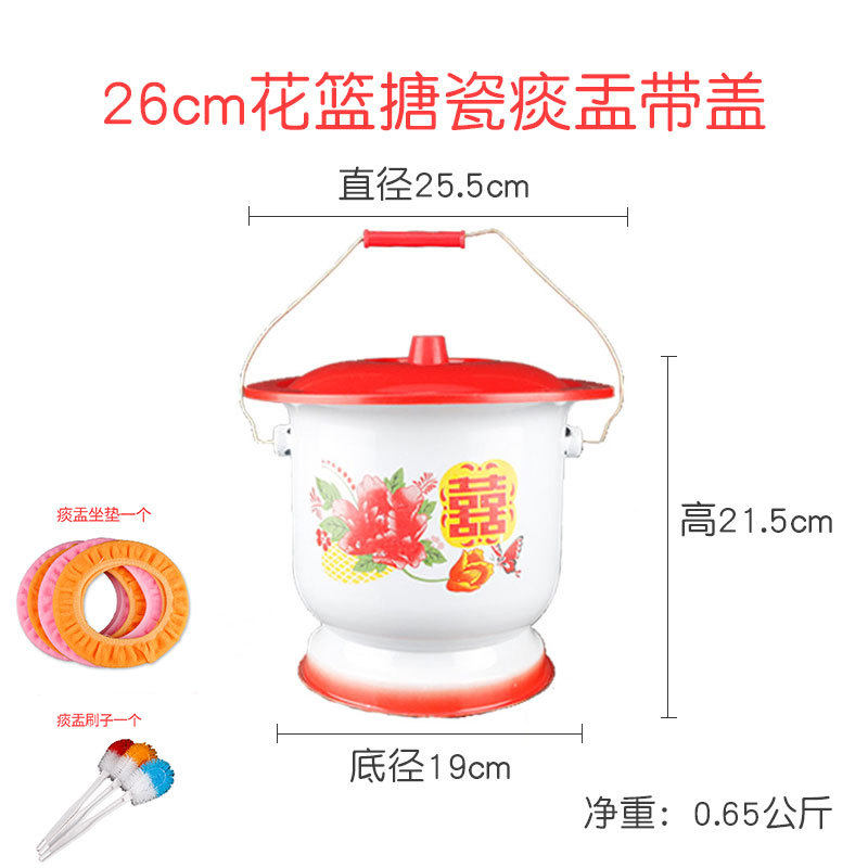 L. 26cm 꽃바구니 매트 브러시