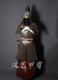 原创出品 盔甲 甲胄 扎甲 仿蒙古甲 真人穿戴 关联鱼鳞 山纹甲