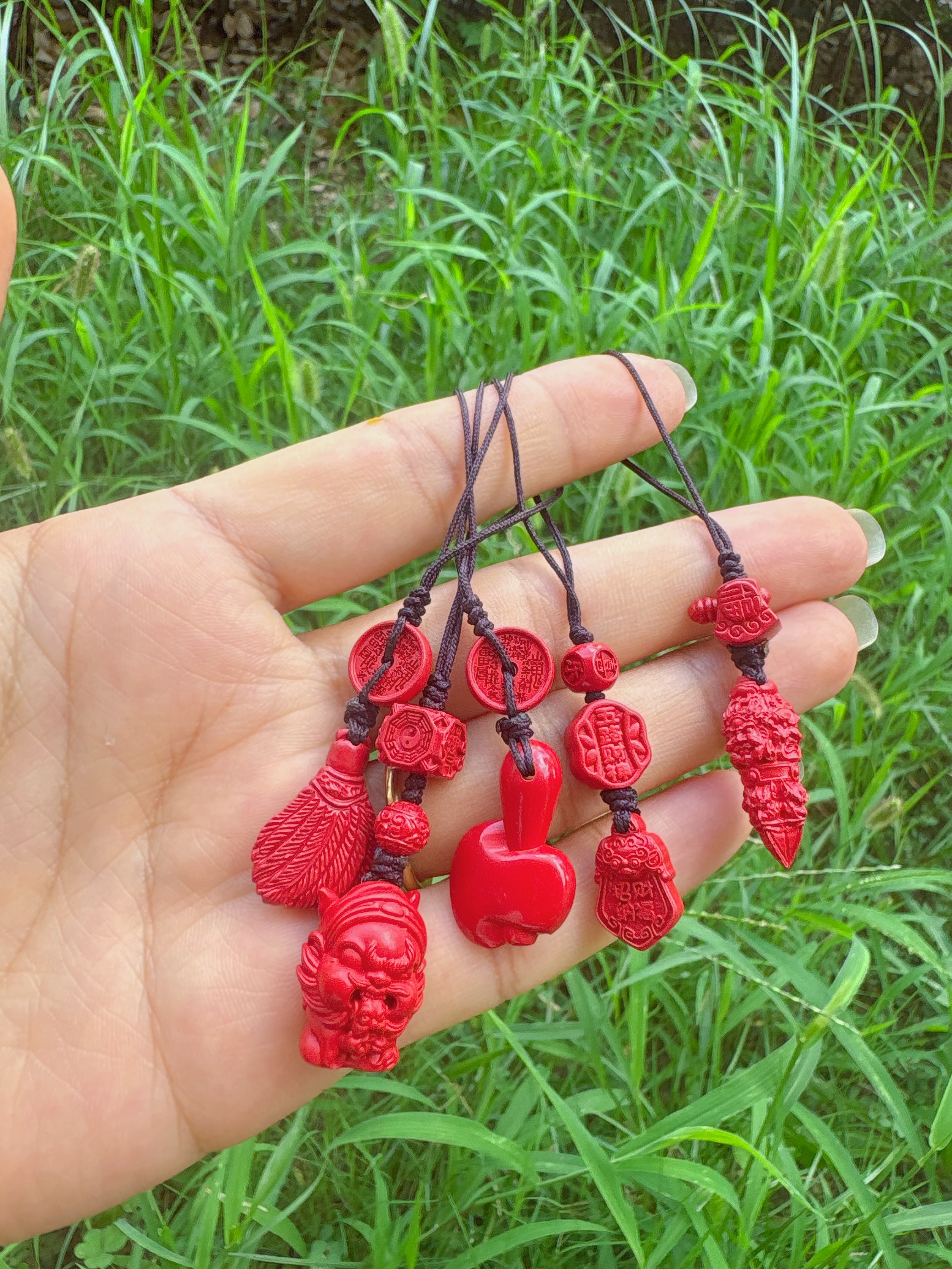 保真朱砂红砂水飞砂辰砂手机挂件钥匙扣钟馗斧头工作牌扫把金刚杵,饰品/流行首饰/时尚饰品新,项坠/吊坠,淘宝优惠券,粉丝福利购,淘宝优惠卷