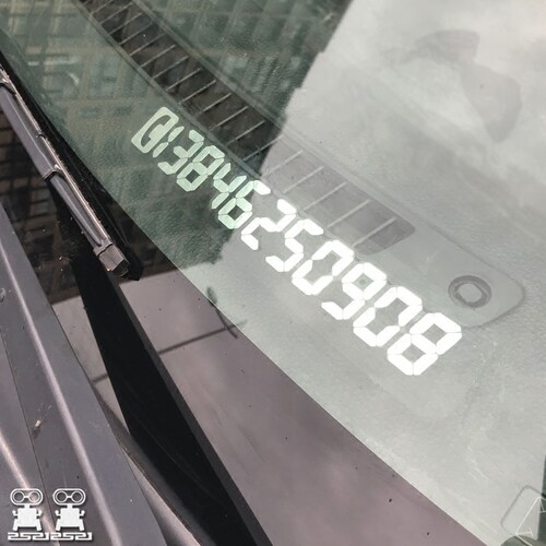 无胶汽车临时停车牌手机前档玻璃