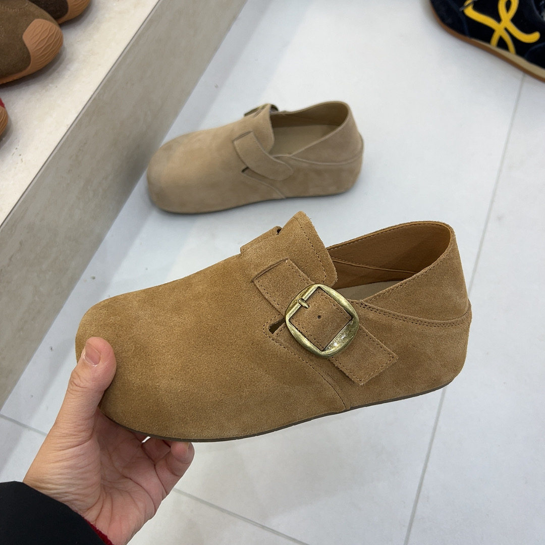 5722春款休闲风勃肯鞋女平底搭扣圆头单鞋一脚蹬懒人鞋软底百搭,女鞋,勃肯鞋/软木鞋,淘宝优惠券,粉丝福利购,淘宝优惠卷