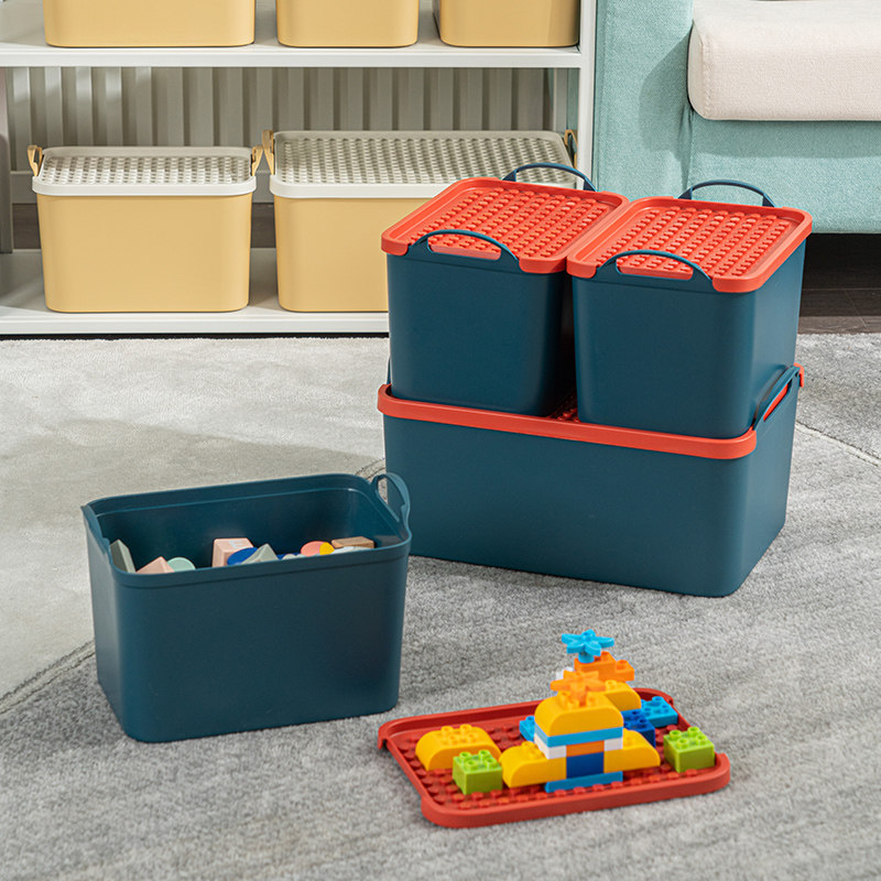 儿童玩具收纳箱筐积木分类整理