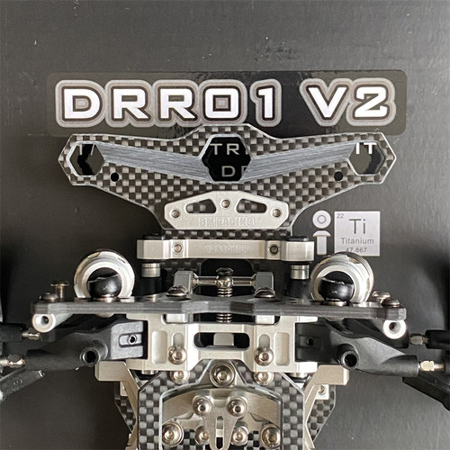 BM Racing DRR01-V2 1/10 滑轨后驱漂移车 龙哥SNRC后置碳纤车架