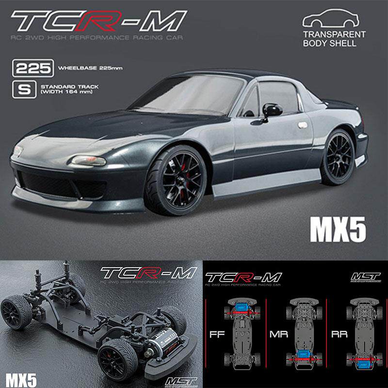 MST TCR-M KIT车架遥控电动竞速平跑车马自达MX5车壳532194 包邮