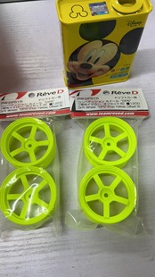 漂移车轮毂 黑 白 REVED UL12 轻量化高牵引力漂移轮毂 白色 6mm