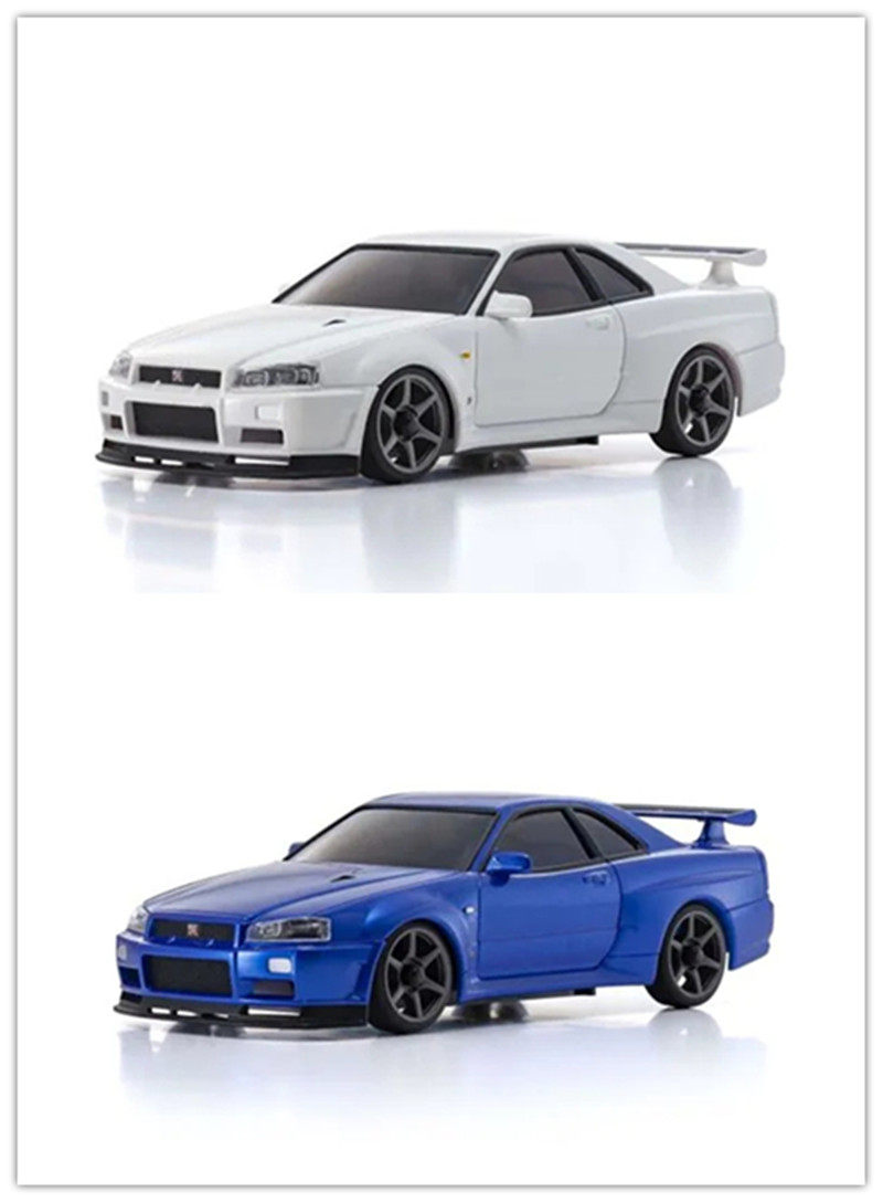 京商KYOSHO MINI-Z AWD 日产NISSAN GT-R34天际战神线模型车壳