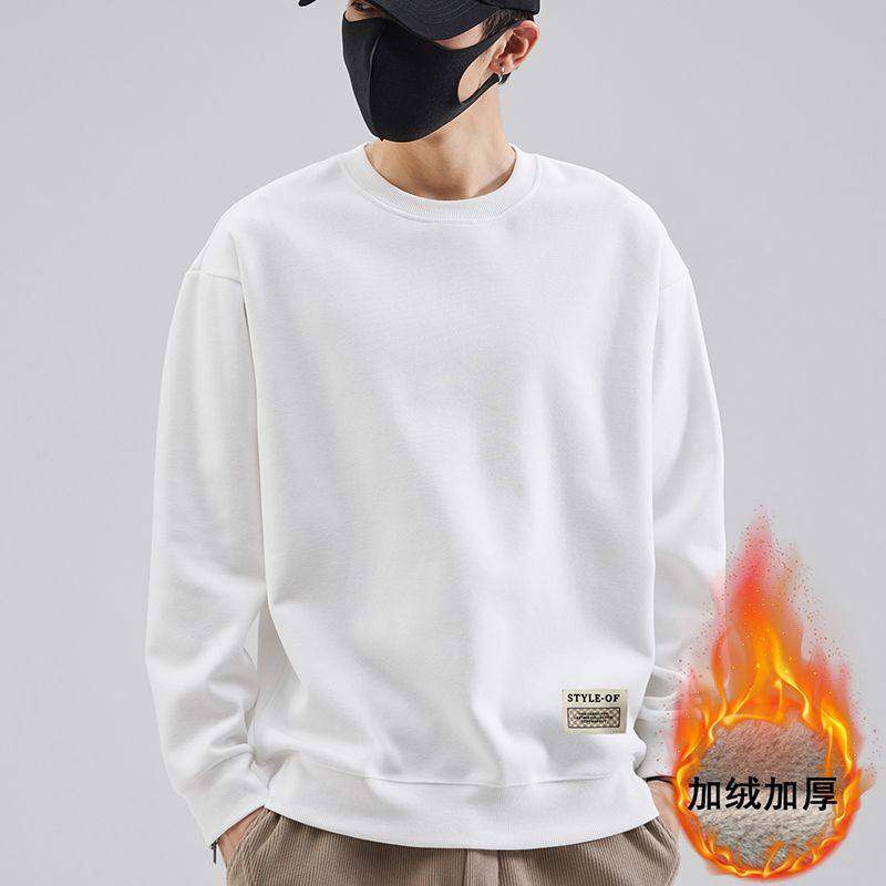 Yishion以纯官方时尚正品加绒卫衣男士印花T恤男士长袖上衣2025新,男装,T恤,淘宝优惠券,粉丝福利购,淘宝优惠卷