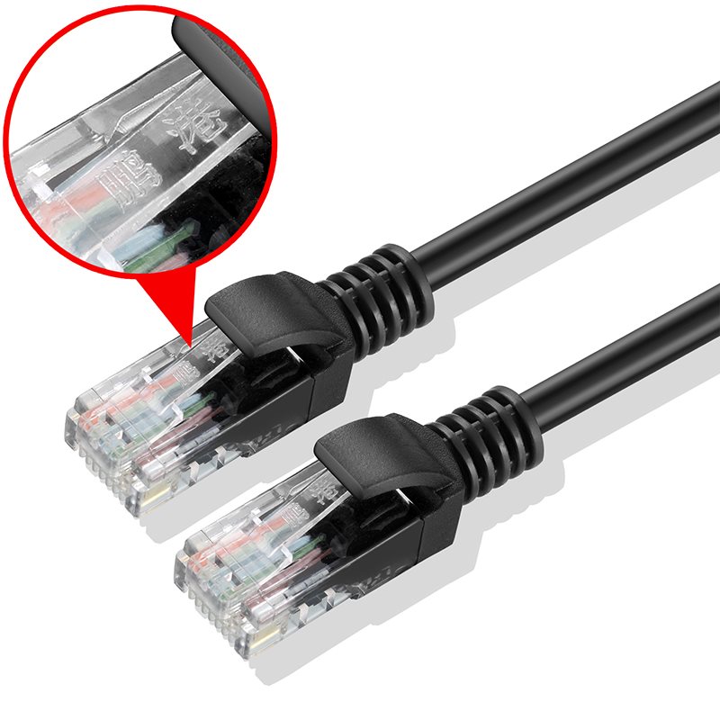 網線 家用超五類電腦寬帶雙絞線路由器連接線10/20/30米跳線批發