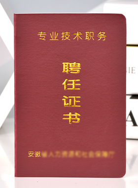 安徽专业技术职务聘任书江苏护士聘书江西医师职称聘用聘任证书
