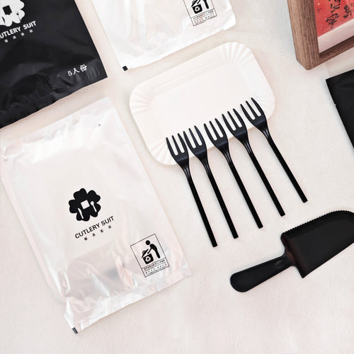 一次性刀叉盘烘焙生日蛋糕餐具