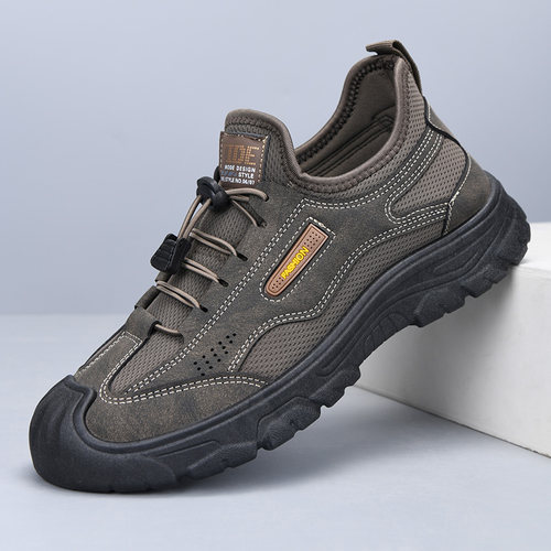 春秋老北京布鞋男新款软底防滑耐磨爸爸鞋透气轻便单鞋户外登山鞋