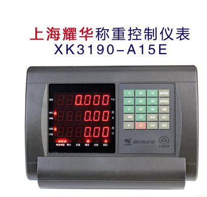 上海耀华称重显示器TCS100电子秤台秤计价仪表秤头磅头XK3190A15E