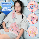 儿童汽车安全带固定器防勒脖调节器延长接头限位器宝宝卡通护肩套