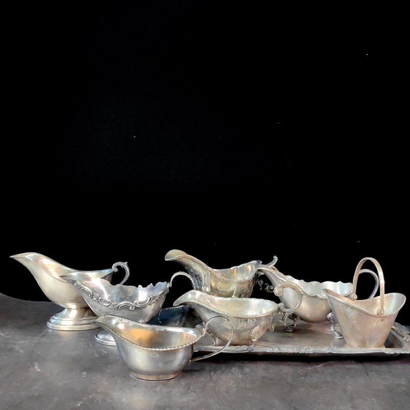 欧洲复古vintage旧物镀银汁杯船型餐厅酱料杯美食摄影静物摆件,家居饰品,装饰摆件,淘宝优惠券,粉丝福利购,淘宝优惠卷