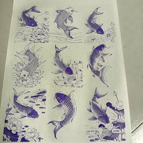 葫芦烙画烫画墨刻素材转印稿雕刻底稿拓印稿