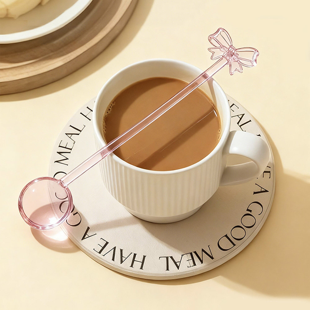 少女心高颜值粉色蝴蝶结咖啡勺搅拌勺ins风可爱长柄调咖啡勺子,餐饮具,咖啡勺,淘宝优惠券,粉丝福利购,淘宝优惠卷