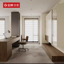 金牌衣柜装 衣柜子家用卧室衣帽间家具10㎡套餐 修全屋定制走入式