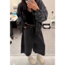 COLYON水洗做旧七分裤男款夏季复古宽松阔腿裤子男生高级感休闲裤