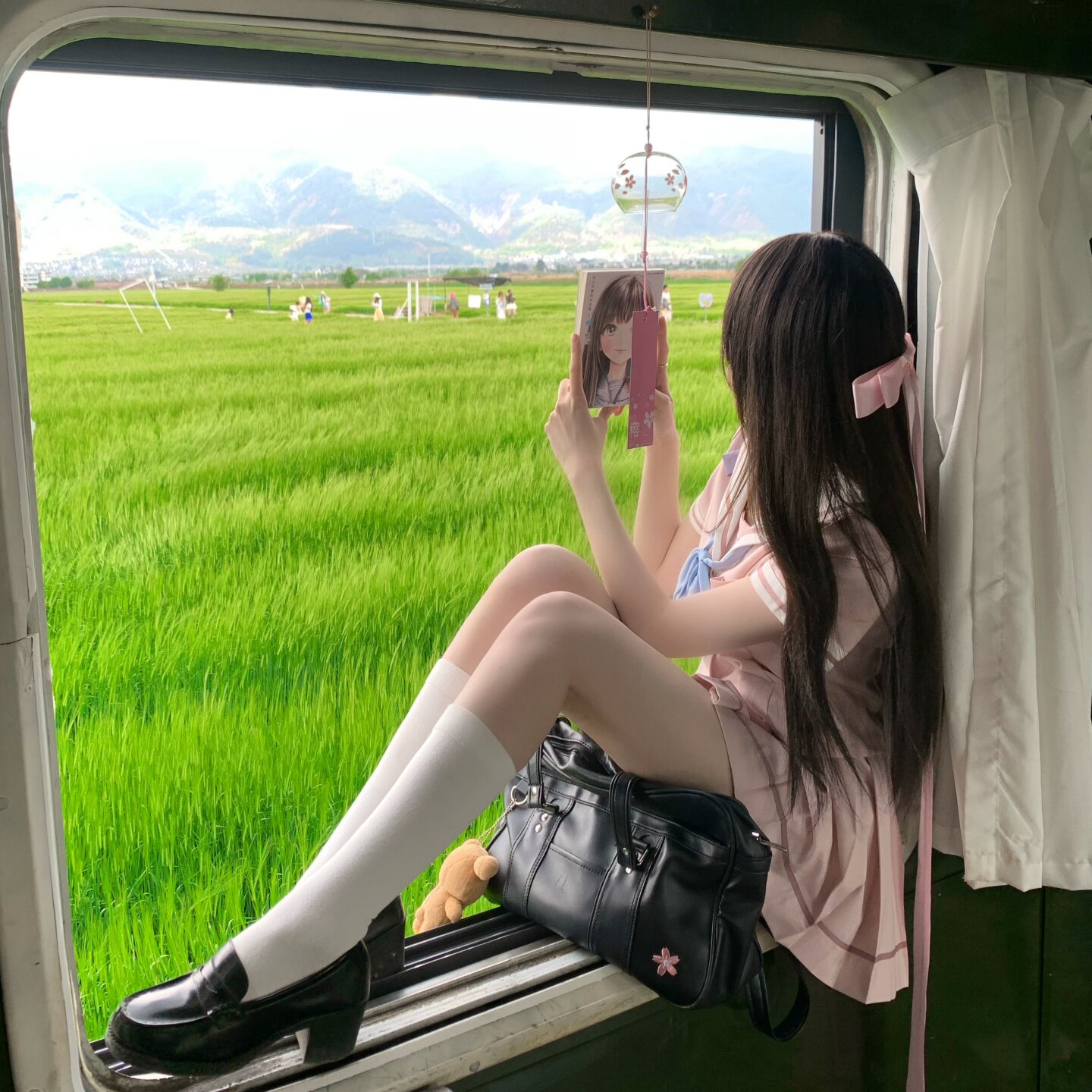 东京岁时记jk粉色制服套装水手服图片