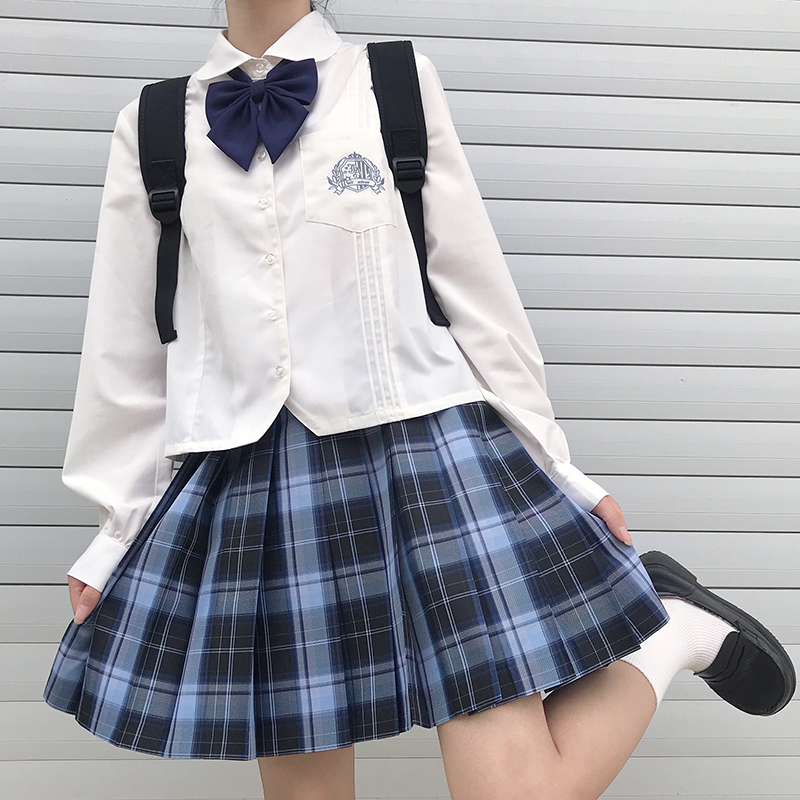 jk东京原创正版刺绣幻海之城衬衫