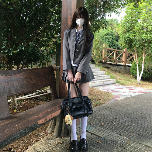 东京岁时记JK制服西服百褶裙套装
